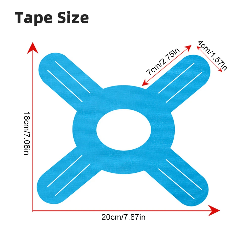 Sports Taping Precut - 5 stuks sportkinesiologische tape voor de