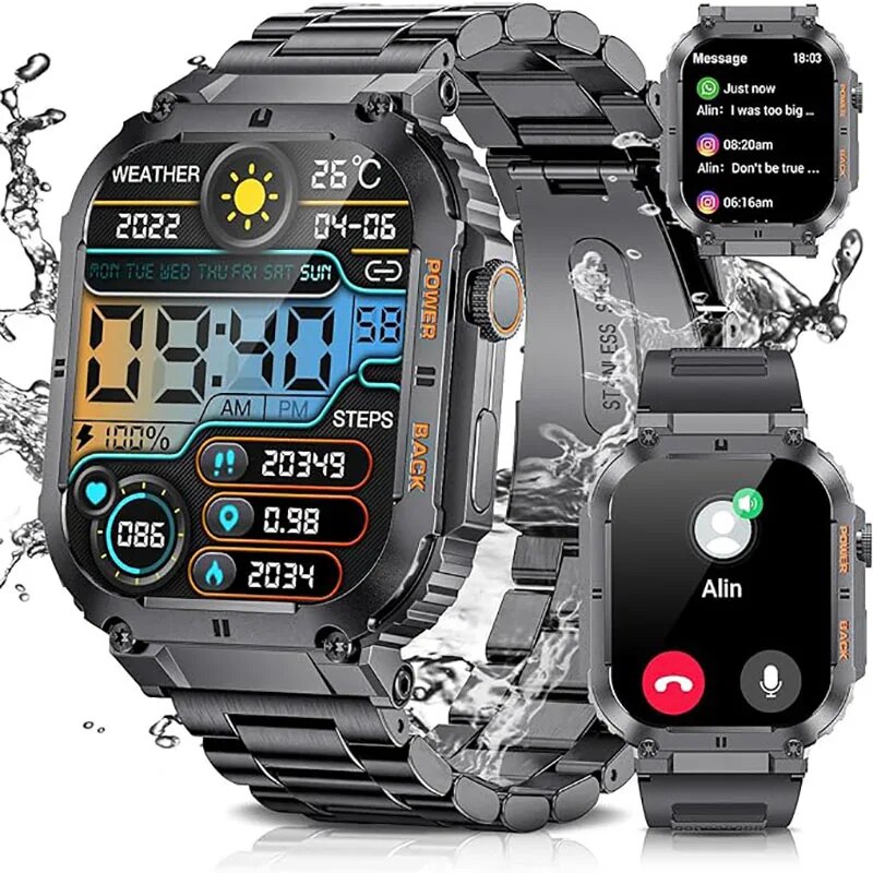 Health Wellness Bracelet - Lige Outdoor Sport Fitness Smartwatch Voor