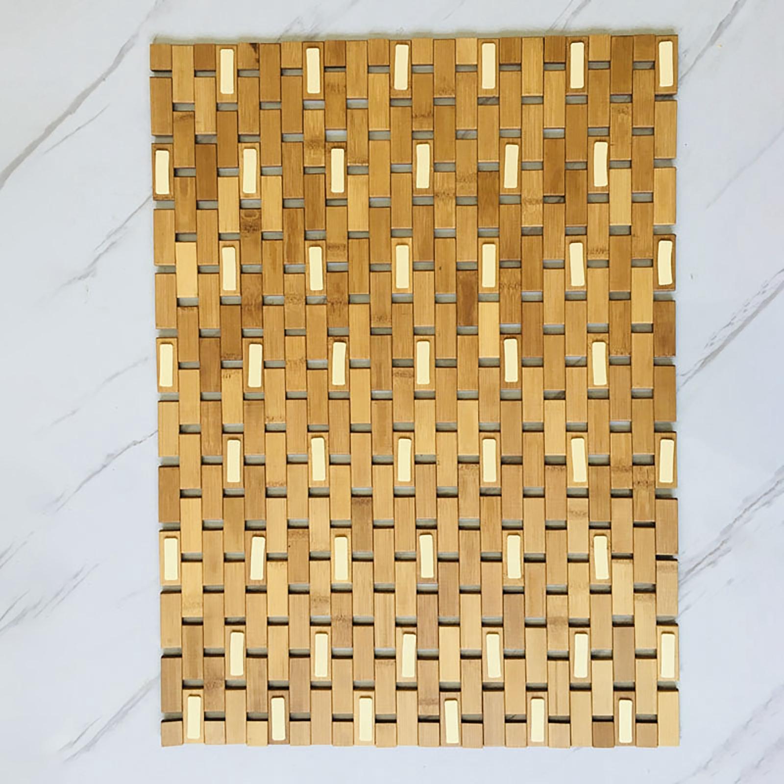Antislip badkamertapijt van ba - Bamboo Bath Mat recensie en prijs