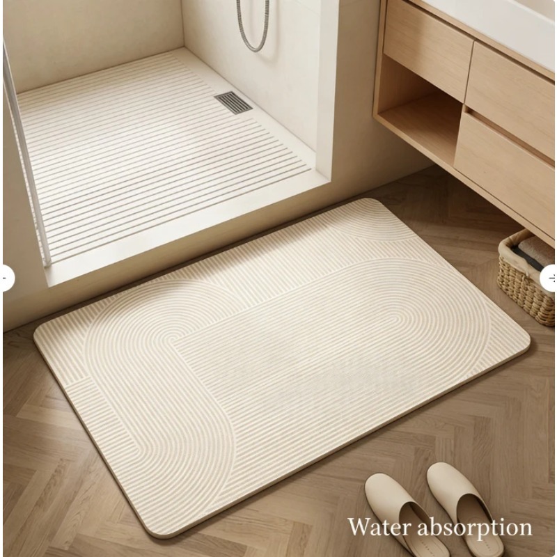 Badkamermat van diatomeeënaard - Bamboo Bath Mat recensie en prijs