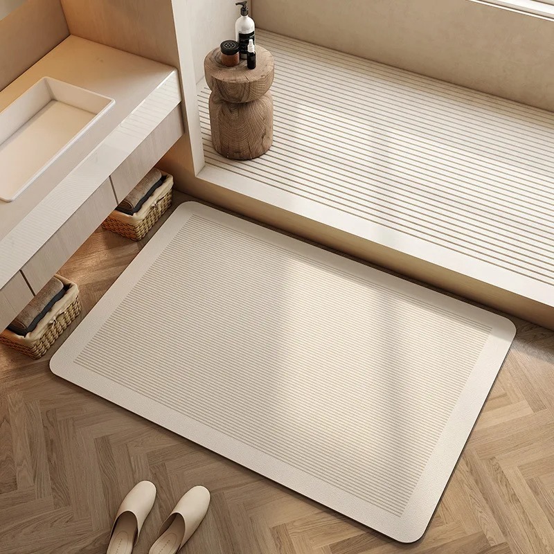 Badkamermat van diatomeeënaard - Bamboo Bath Mat recensie en prijs