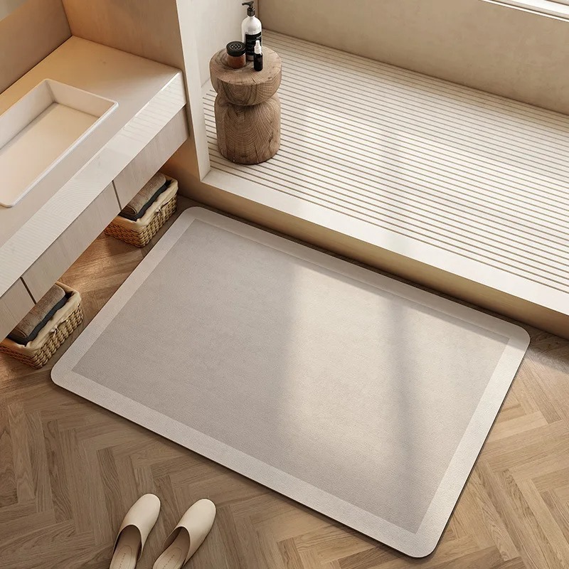 Badkamermat van diatomeeënaard - Bamboo Bath Mat recensie en prijs
