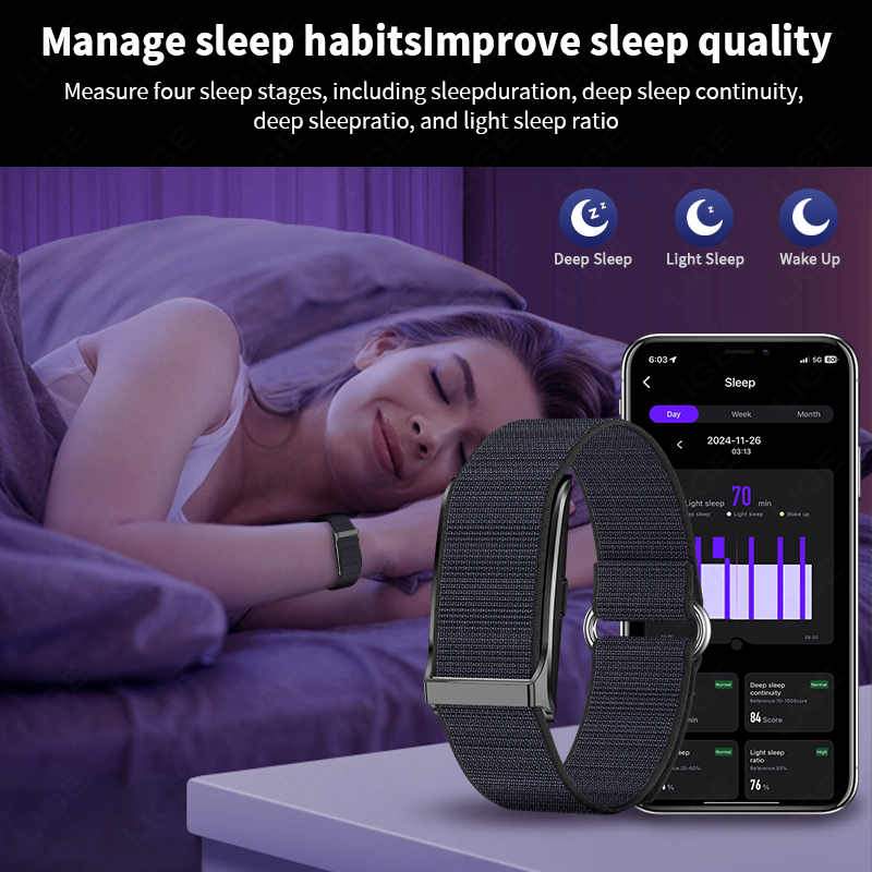 LUIK Smart Watch Hartslag Bloe - Health Wellness Bracelet recensie en prijs