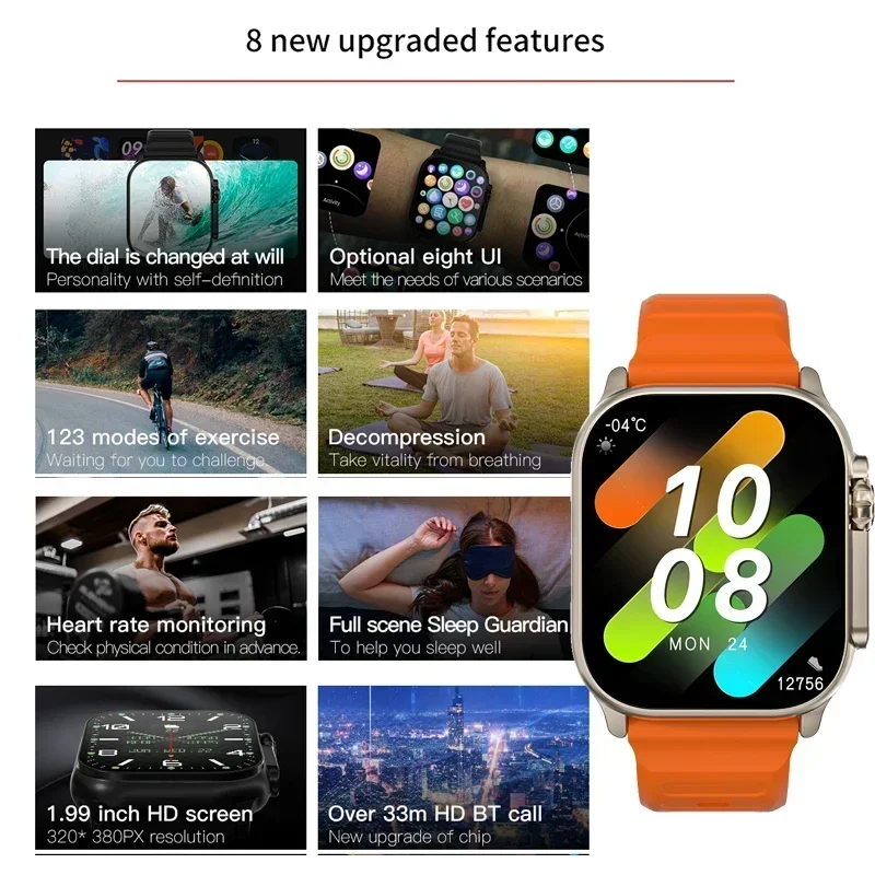 Nieuwe Serie 9 Watch PK HK8 PR - Health Wellness Bracelet recensie en prijs