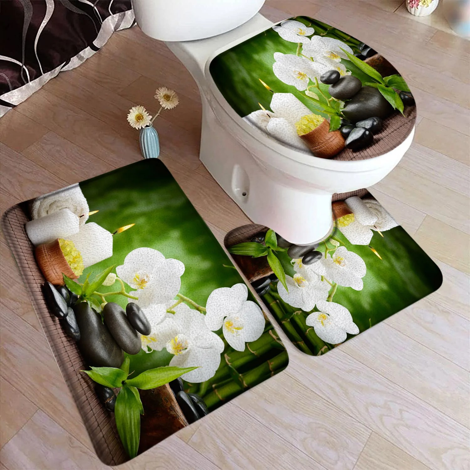 Zen Groene Bamboe Badmattenset - Bamboo Bath Mat recensie en prijs