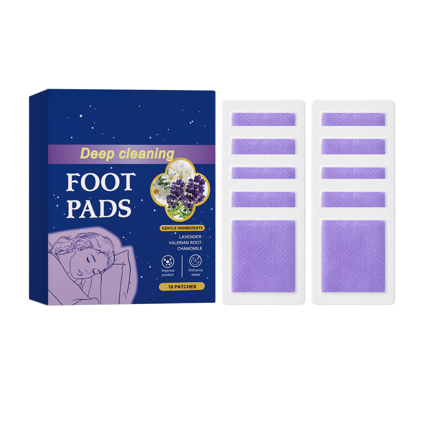 Diepe slaapvoetpleisters Verbe - Detox Foot Patch recensie en prijs