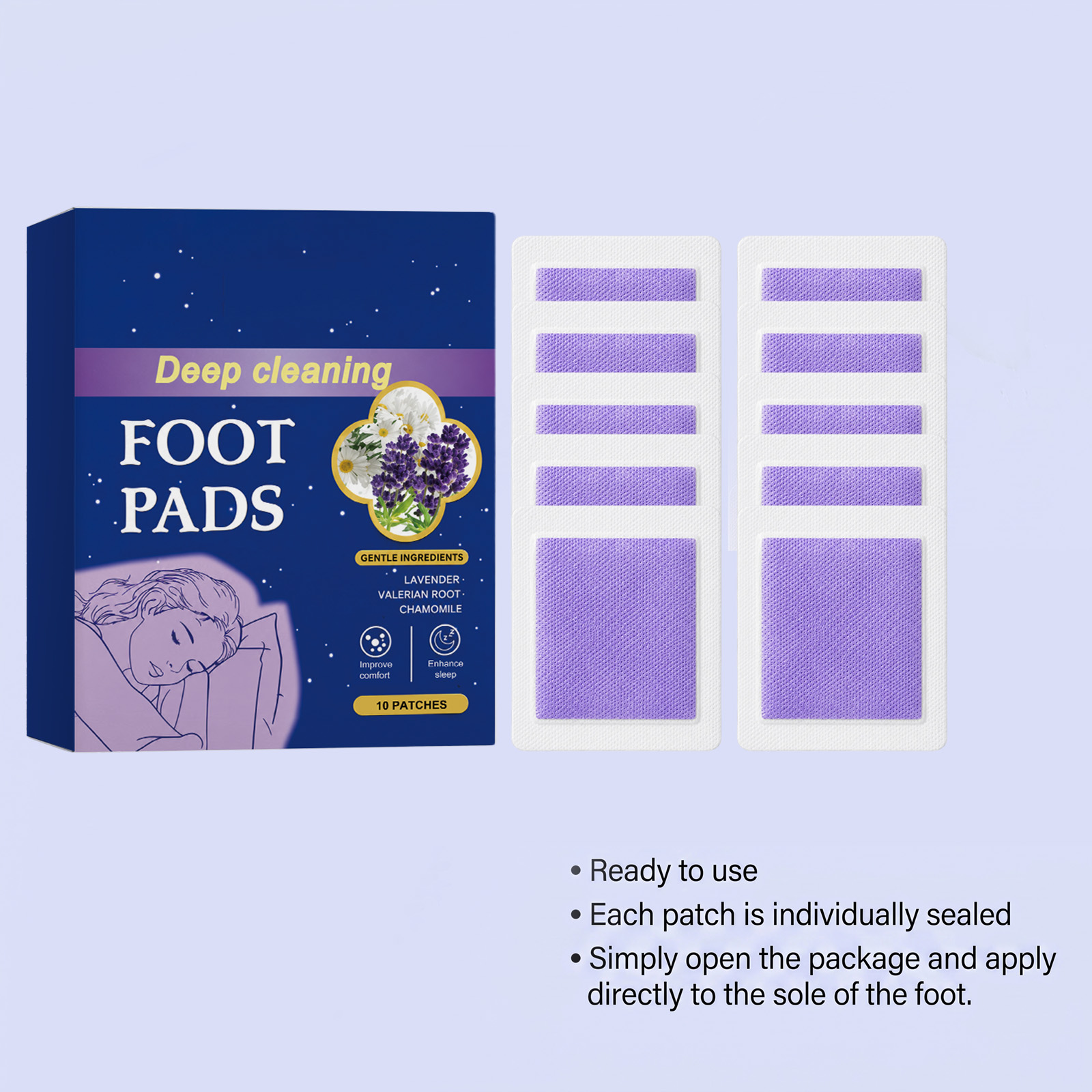 Diepe slaapvoetpleisters Verbe - Detox Foot Patch recensie en prijs