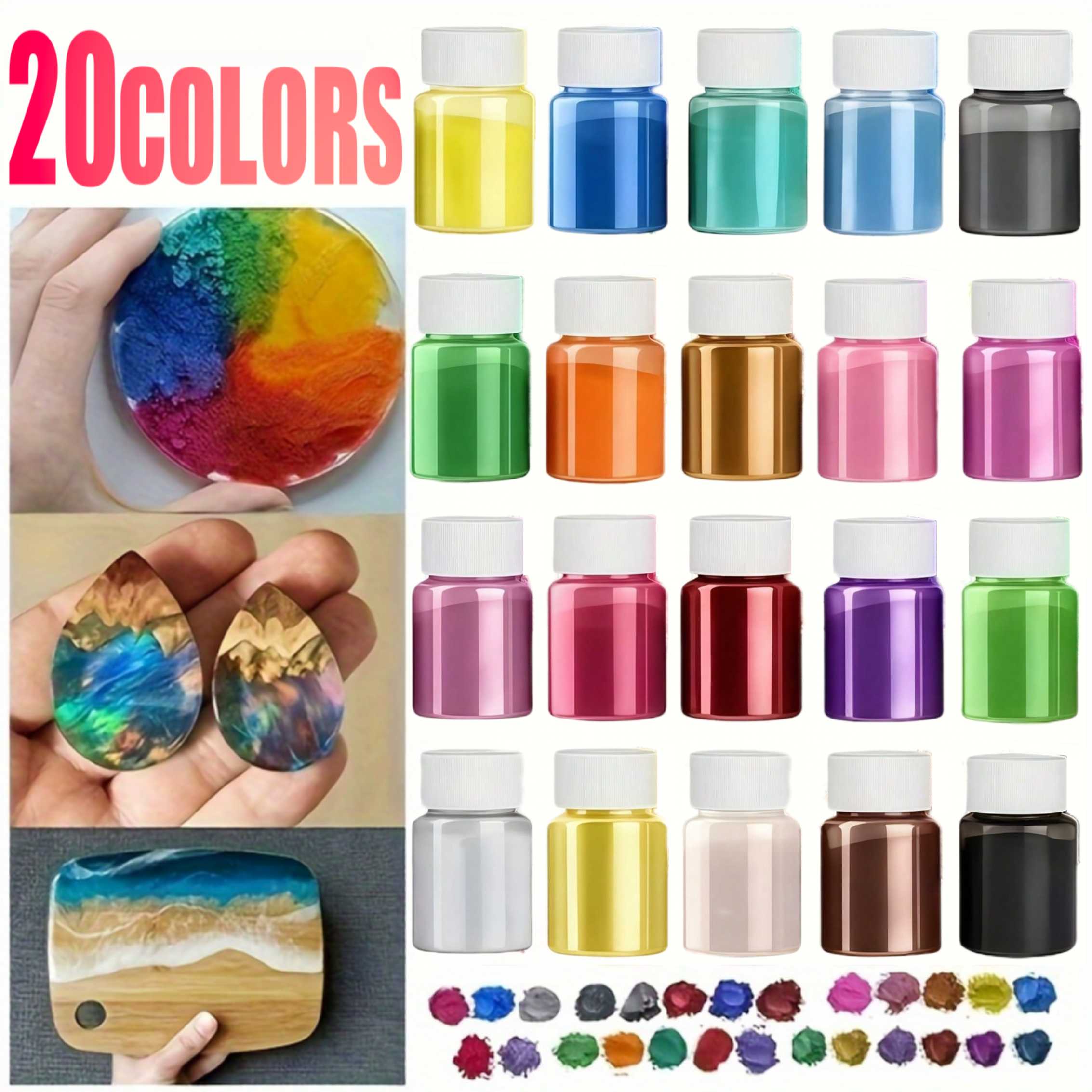 20 kleuren, verpakking met 20  - Bath Salts Magnesium recensie en prijs